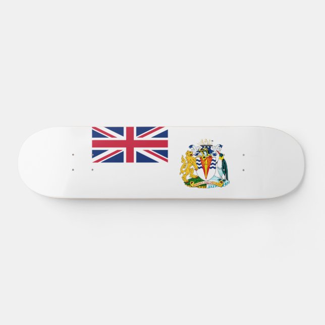 Skate Bandeira do Território Antártico Britânico (Horz)