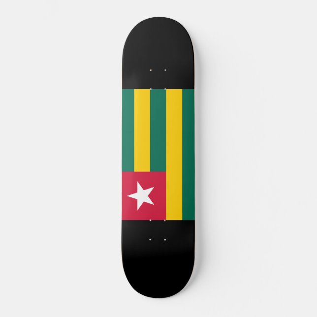 Skate Bandeira do Togo (Frente)