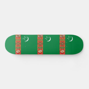 Skate Bandeira do Turcomenistão