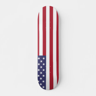 Skate bandeira dos EUA, bandeira dos Estados Unidos, ban