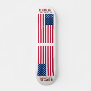 Skate Bandeira dos EUA - Estados Unidos da América - Pa