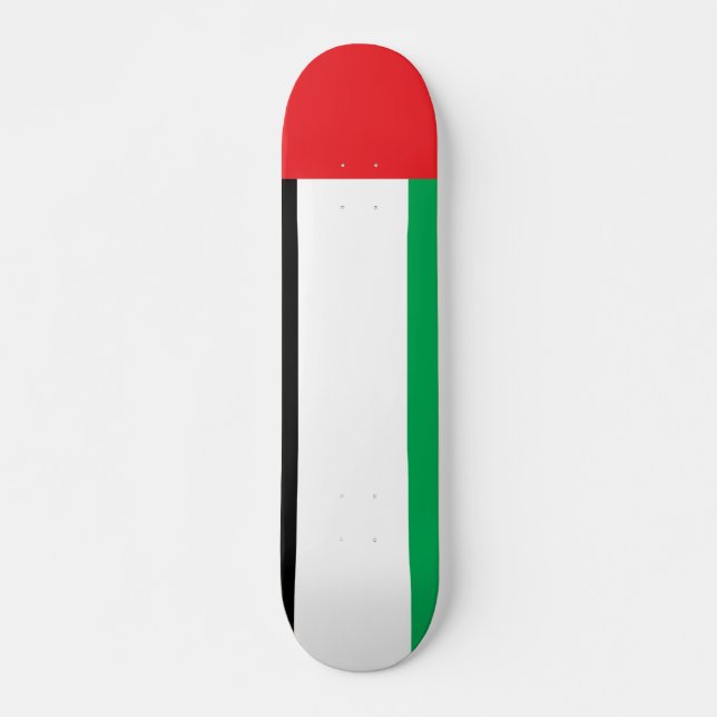 Skate Bandeira dos Uae (Frente)