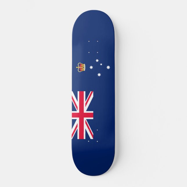 Skate Bandeira Estadual de Victoria (Austrália) (Frente)