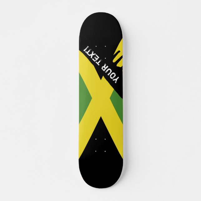 Skate Bandeira jamaicana (Frente)