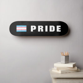 Skate Bandeira LGBTQ Arco-íris Trangender Orgulho Person