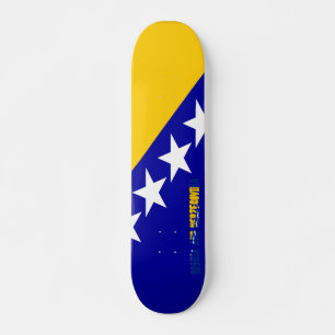 Skate Bandeira lustrosa bosniana