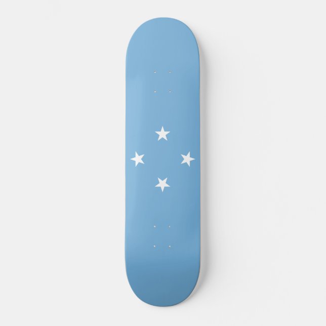 Skate Bandeira Micronésia (Estados Federados da Micronés (Frente)