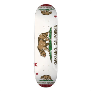 Skate bandeira oakland de Califórnia