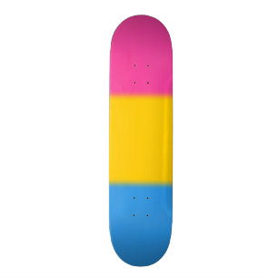 Skate Bandeira Pansexual do orgulho de Falln
