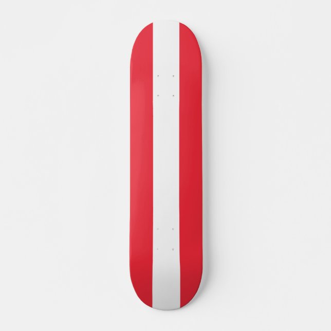 Skate Bandeira Patriótica Austríaca (Frente)