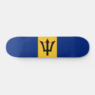 Skate Bandeira Patriótica de Barbados
