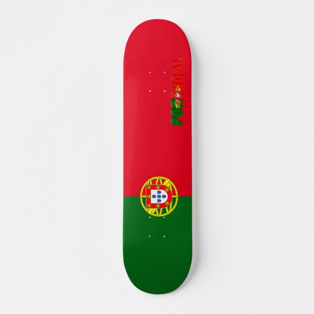 Skate bandeira portuguesa (Frente)