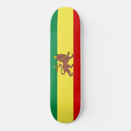 Skate Bandeira Rastafariana (Rastafarianismo) (rasta)