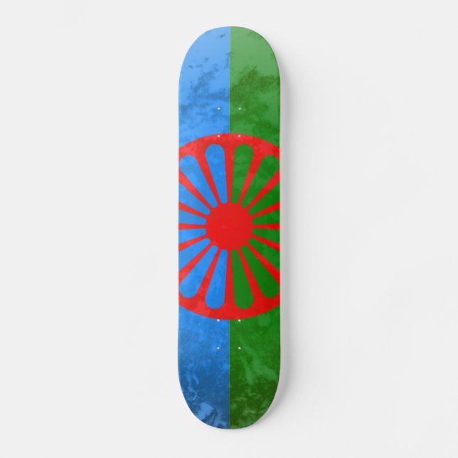 Skate bandeira romani (Frente)