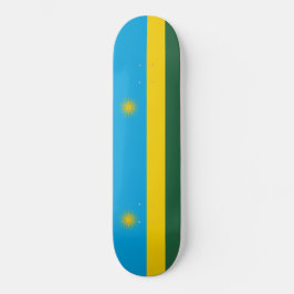 Skate Bandeira Ruandesa (Ruanda) (País Africano)
