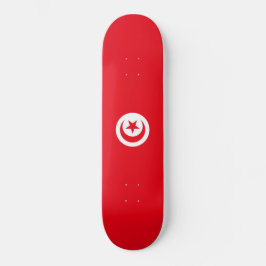 Skate Bandeira Tunisina (Tunísia) (Crescente Islâmica)