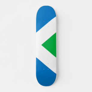 Skate Bandeira Vegana Internacional