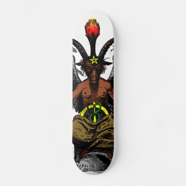 Skate Baphomet (Frente)