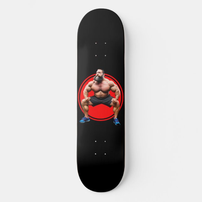 Skate Barbudo Musculoso (Frente)