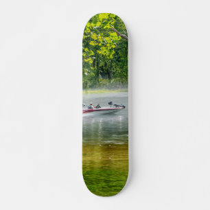 Skate Barco De Pesca Em Movimento