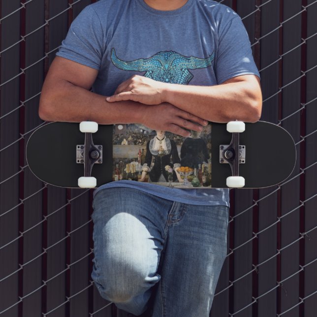 Skate Barmaid Girl vitoriana em Folies Bergere, França (Ao ar livre 3)