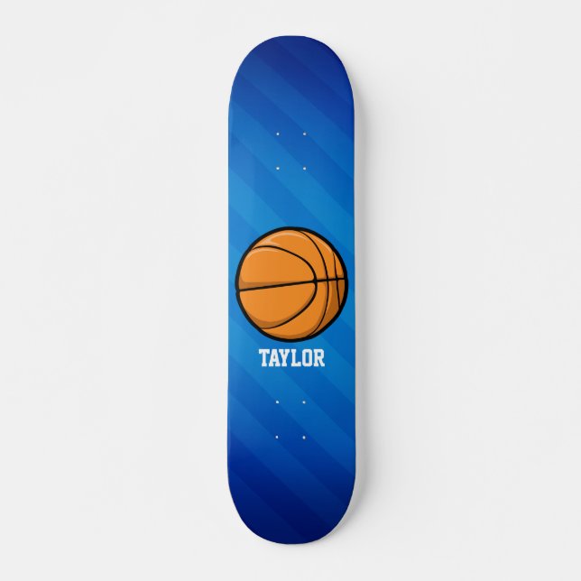 Skate Basquete; Royal Blue Stripes (Frente)