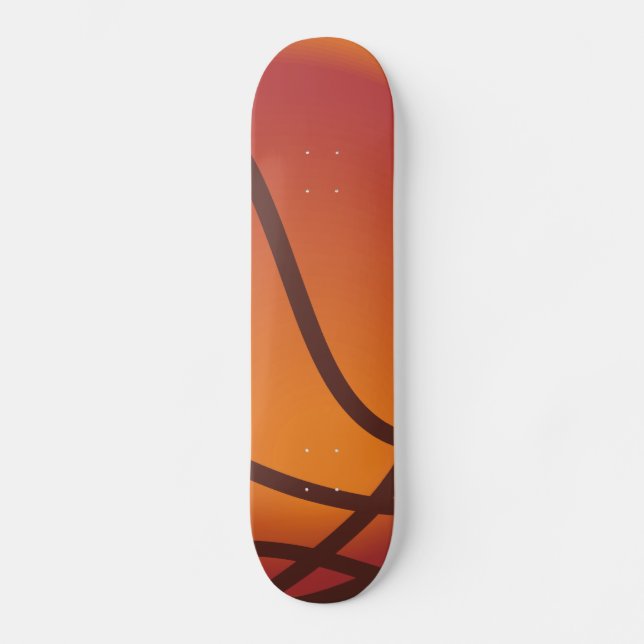 Skate Basquetebol de Desenho Animado (Frente)