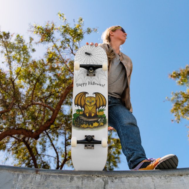 Skate Bat Bonito do Halloween (Ao ar livre 1)