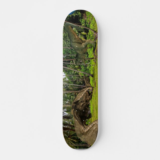 Skate Batalha de Fantasy T-Rex Tyrannosaurus Dragon (Frente)