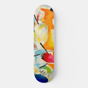 Skate Batalha Naval de Kandinsky 1913