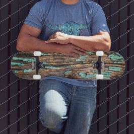 Skate Batendo na porta do céu