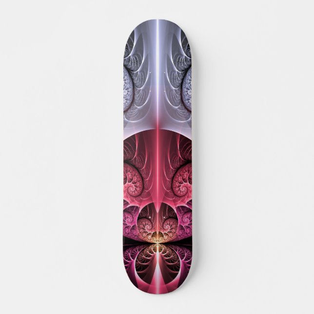 Skate Batida cardíaca, Abstrato Surreal Fantasy Arte Fra (Frente)