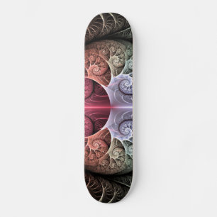Skate Batida cardíaca, Abstrato Surreal Fantasy Arte Fra