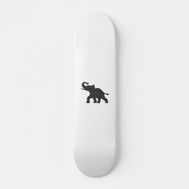 Skate Bebê Elefante com silhueta (Frente)