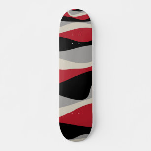 Skate Bei e Fluxo 4 - Vermelho, Cinza, Preto e Branco Ós