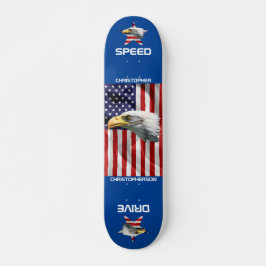 Skate Bela Águia, A Bandeira Americana, Patriótica