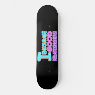 Skate Bela expressão Design BOM RELACIONAMENTO". Comprar