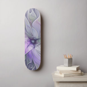Skate Beleza Deslumbrante Arte Fractal Abstrata Moderna