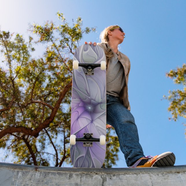 Skate Beleza Deslumbrante Arte Fractal Abstrata Moderna  (Ao ar livre 1)