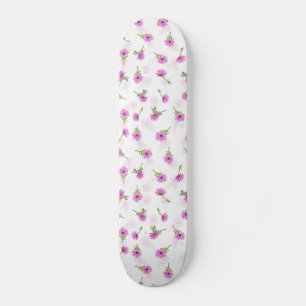 Skate Belo Design de margarida roxa Lavanda
