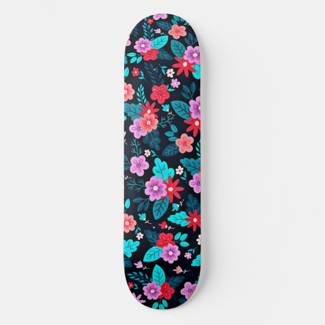 Skate Belo Esquema Ditsy Floral Padrão-56576 (Frente)