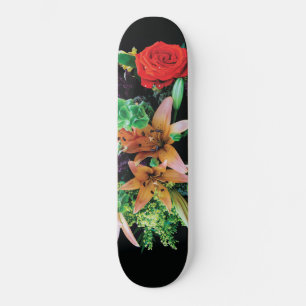 Skate Belo Travesseiro decorativo das Flores