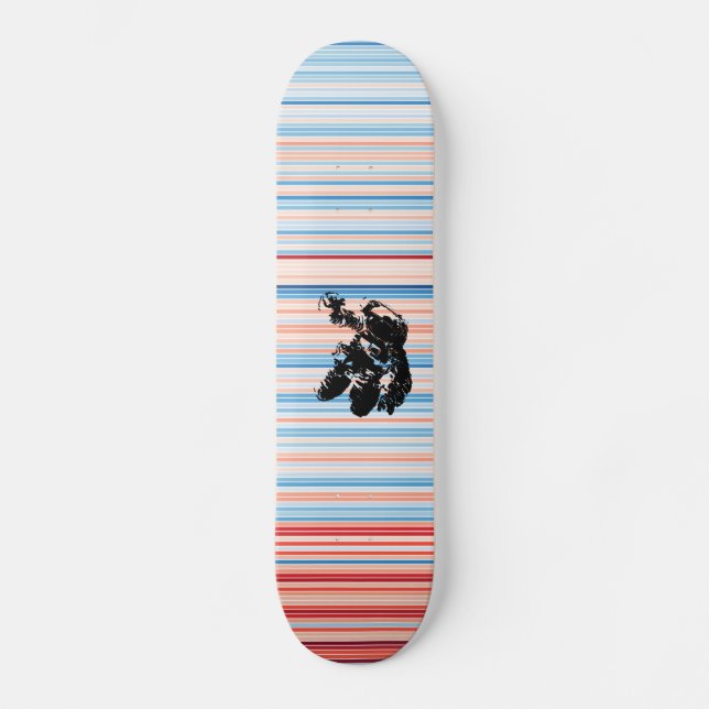 Skate Berlin Clima Stripes Astronaut Cosmonaut 1881-2019 (Frente)