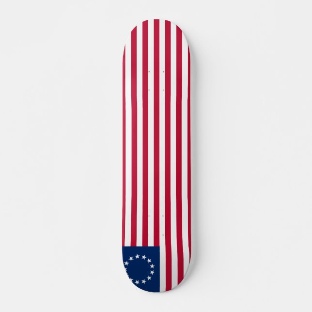Skate Betsy Ross Old Glory American Flag (Frente)
