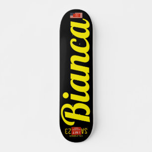 skate BIANCA, deck de 7¾"
