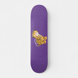 Skate Bicho de tigre feliz e bonito