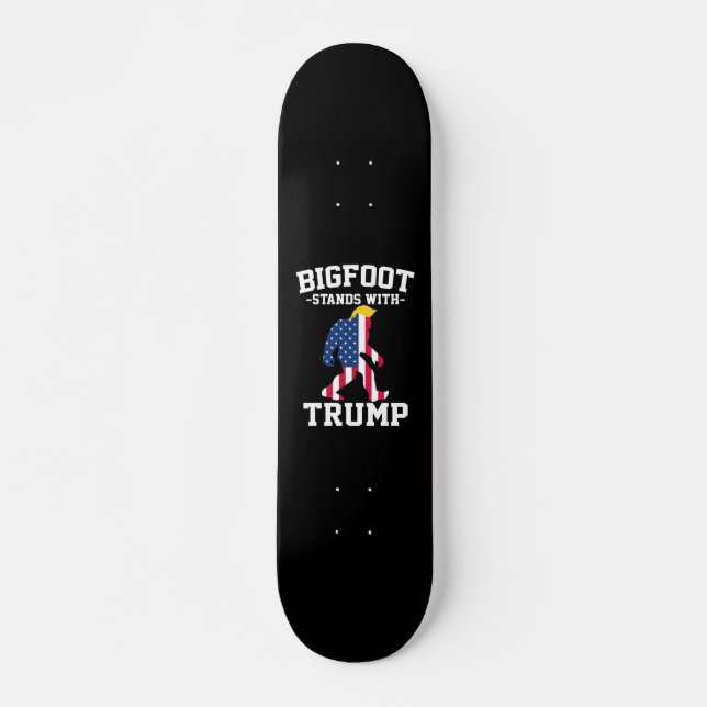 Skate Bigfoot Com Eleições Trump 2024 (Frente)