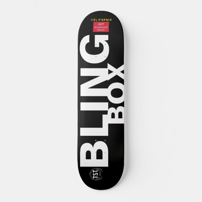SKATE BLING BOX SKATEBOARDS  /JMT EUA (Frente)