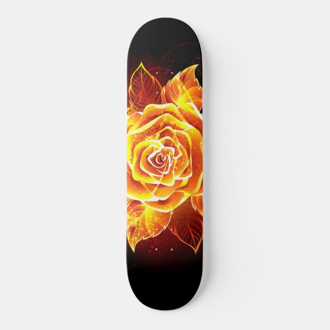 Skate Blooming Fire Rosa (Frente)