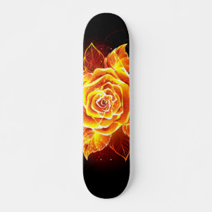 Skate Blooming Fire Rose